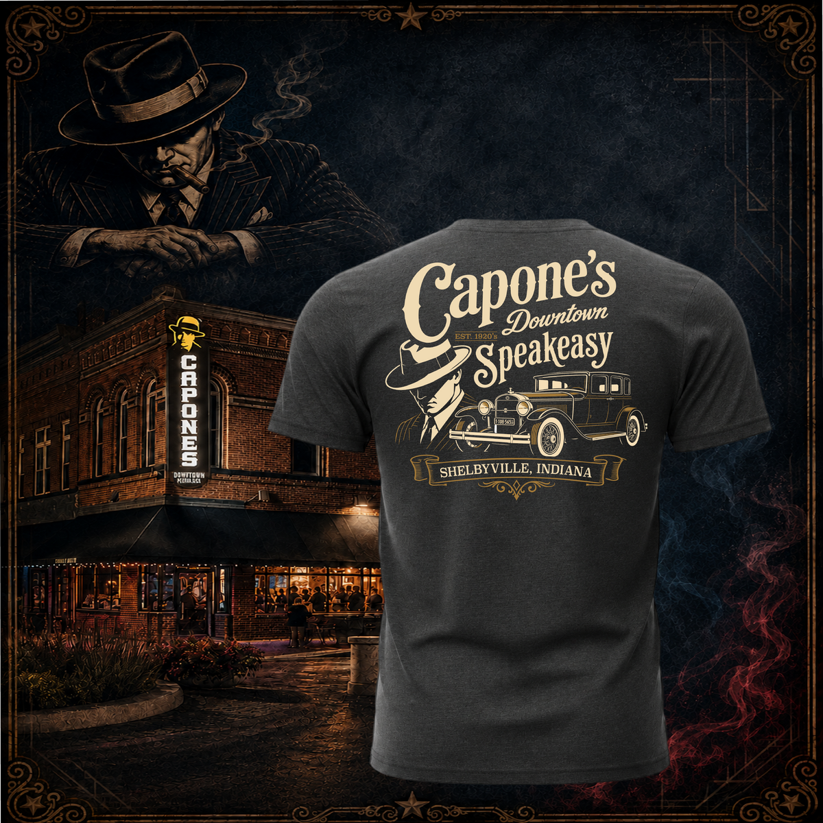 Capone's Downtown Speakeasy - Featured September