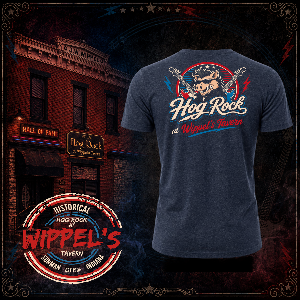 Hog Rock at Wippel's Tavern - Featured August